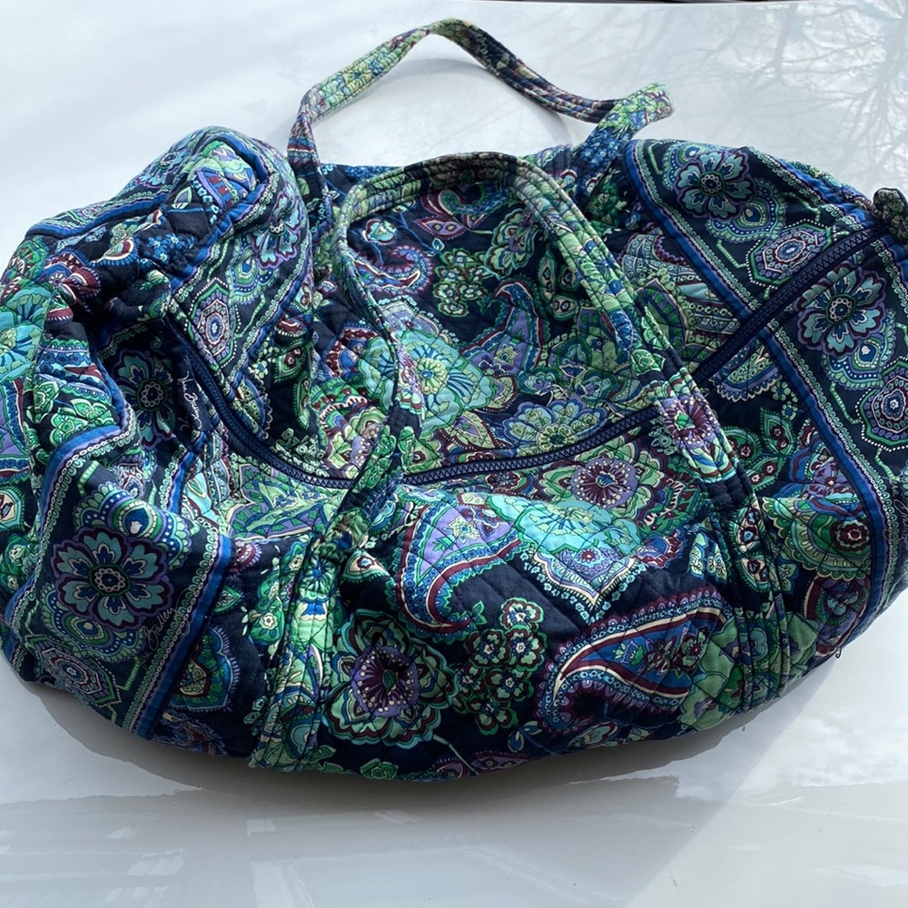 Vera Bradley Blue Rhapsody Large Duffle Bag
